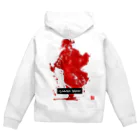 SAMURAI BRAVE JAPANのSAMURAI ｢桜花ノ理｣ Zip Hoodie