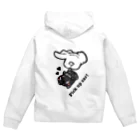 kuzi garageのフェアレディZ(黒系) Zip Hoodie