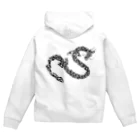 the hearthのdragon Zip Hoodie