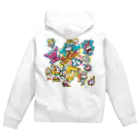 a-tan-picのライブペイント【2020】 Zip Hoodie