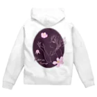 Karinsyrupの花梨の花香る(赤紫) Zip Hoodie