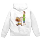 ショップ節子の節子のお買いもの Zip Hoodie