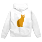 JTadano Collectionのおまわり猫 のび〜るパポ君 / PAPO Zip Hoodie