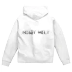 night meltのnight melt ジップパーカー Zip Hoodie