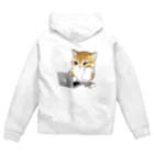 mofusandの在宅勤務のプロ、その名は猫。 Zip Hoodie