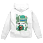 wokasinaiwoのコーヒーにミルク Zip Hoodie