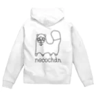 yoshinaoのneco chan 黒 Zip Hoodie