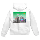 ピアンポン -phangpon-のFUTURE CITY（街並） Zip Hoodie