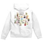 catanorynecoのにゃぁと猫の街 Zip Hoodie