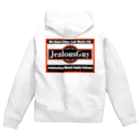 JealousGuyのFunky Meets Fellowsフロントジップパーカー Zip Hoodie