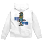 nidan-illustrationの“BLUE POWER” Zip Hoodie