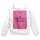 【Pink Rine】の【Pink Rine】オリジナル❣️ Zip Hoodie