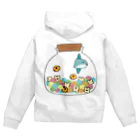 2Dうさぎの2Dうさぎ 金平糖 Zip Hoodie