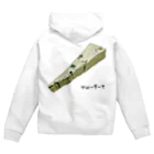 脂身通信Ｚのブルーチーズ Zip Hoodie