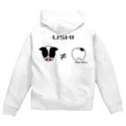 Draw freelyのUSHI Zip Hoodie