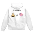 Draw freelyのHANA Zip Hoodie