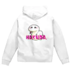 HAKUDA.のHAKUDA.ロゴ Zip Hoodie