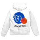 ＭＩＹＡＺＡＫＩのＭＩＹＡＺＡＫＩ Zip Hoodie