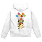 ハッピー・ラブラドールズのバースデーイエローラブラドール Zip Hoodie