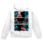 Uminpoのヘイターガールちゃん Zip Hoodie