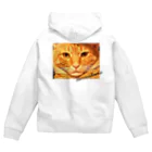 太々しい猫、玉三郎。の虚無さぶろう Zip Hoodie