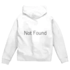 IT業界あるあるの404_NotFound Zip Hoodie