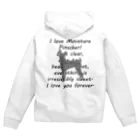 onehappinessのミニチュアピンシャー Zip Hoodie