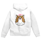 I❤CorgiのI❤コギ Zip Hoodie