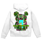 Hurryz HUNGRY BEARのHurryz HUNGRY BEAR 4 Zip Hoodie