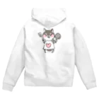 さくらとそらクリエイティブのシンプル　しばちゃん Zip Hoodie