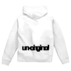 un-originalのバーコード Zip Hoodie