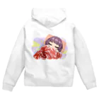 お肉屋さんの眠い Zip Hoodie