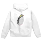 さらだの太っちょペンギン Zip Hoodie