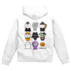 もちぱっちのHalloween🎃ねこさん2 Zip Hoodie