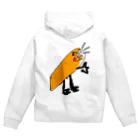 小さな画伯の恐竜くん　10歳の画伯 Zip Hoodie