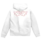 Ama_chanの温もりの天使 Zip Hoodie