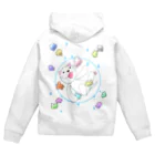 劇団・ハグハグ共和国Shopの天穹のハグにゃん Zip Hoodie