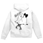 あやさんのウォウウォウおばけちゃん Zip Hoodie