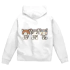 ねことおひるねのぬいぬい Zip Hoodie