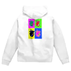 Pop OrganのPop Heart Zip Hoodie