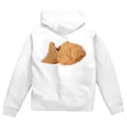 うさぎちゃんアイランドの背中にもTAIYAKI Zip Hoodie