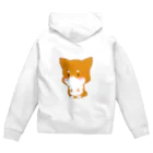 nyaruの「しばわん」シリーズ Zip Hoodie