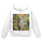 LeafCreateのGalaxyNightNo.14 Zip Hoodie