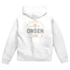 温泉グッズ@ブーさんとキリンの生活のONSEN Zip Hoodie