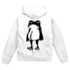   だるまのカエル Zip Hoodie