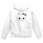 ICE BEANSのねこみみ Zip Hoodie