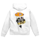 のりお製作所(仮) ぶーるるままのパクちゃん祭り　 Zip Hoodie