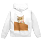 ねこおじさんのなんりんのとん兵衛　 Zip Hoodie