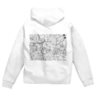 ラ・ガステのぎっしり小玉 Zip Hoodie