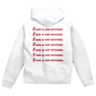 8wariの猫好きによる猫好きのためのそれ　レッド Zip Hoodie